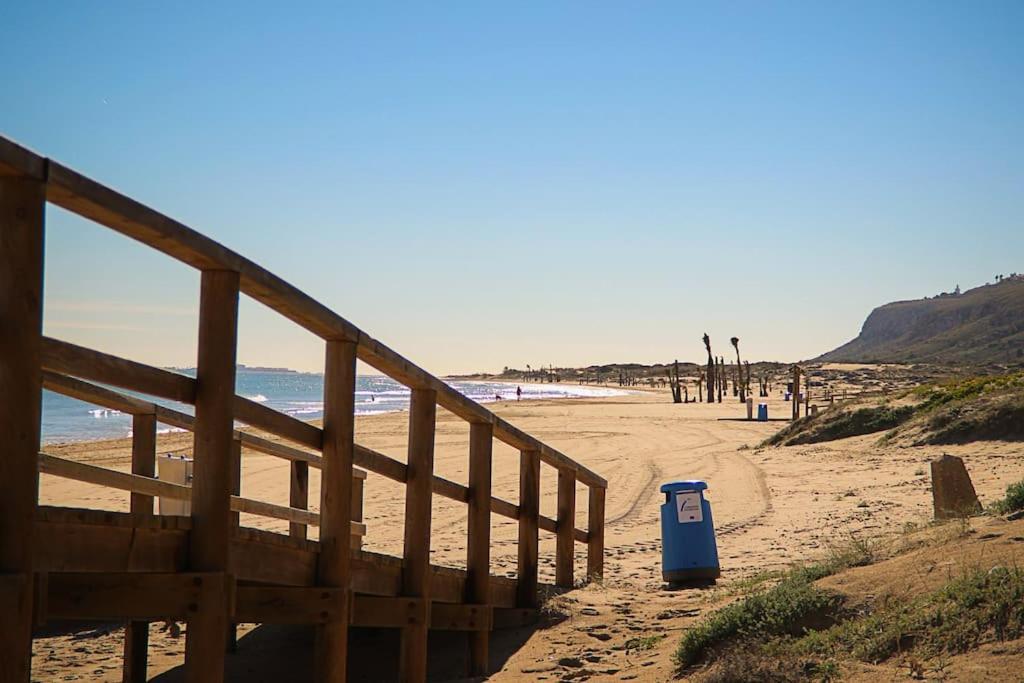 산타 폴라 Disfruta De La Playa Y Piscina, Acogedora Casa 빌라 외부 사진