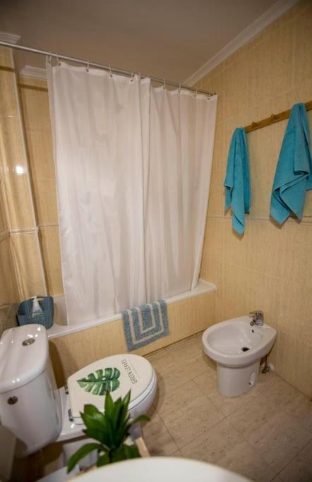 산타 폴라 Disfruta De La Playa Y Piscina, Acogedora Casa 빌라 외부 사진