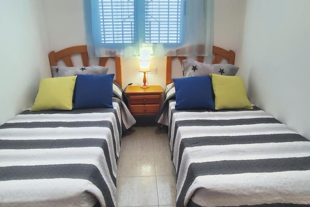 산타 폴라 Disfruta De La Playa Y Piscina, Acogedora Casa 빌라 외부 사진