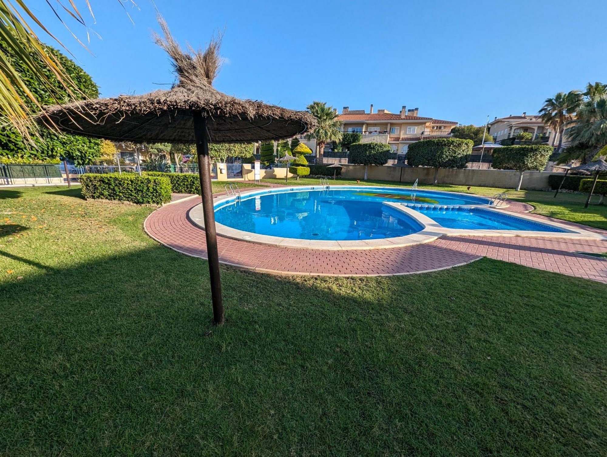 산타 폴라 Disfruta De La Playa Y Piscina, Acogedora Casa 빌라 외부 사진